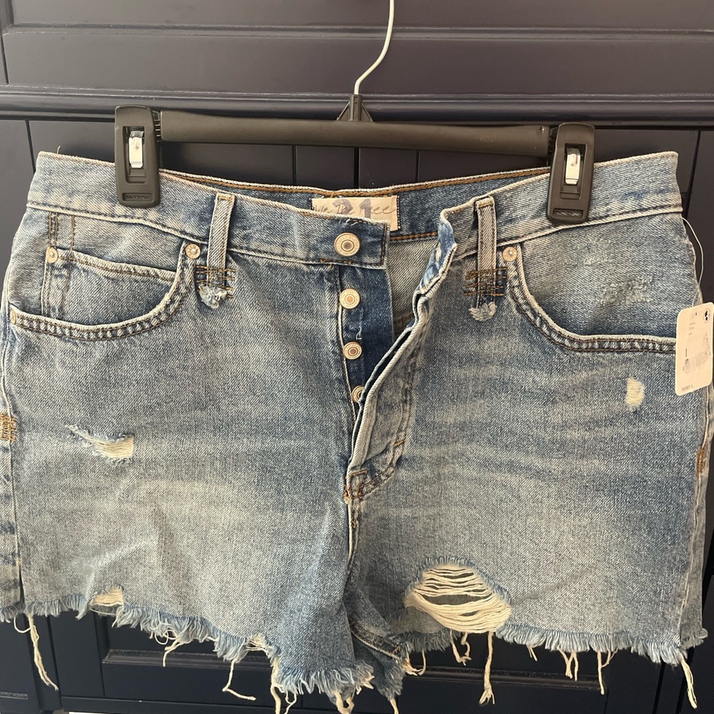 Free people Jean shorts